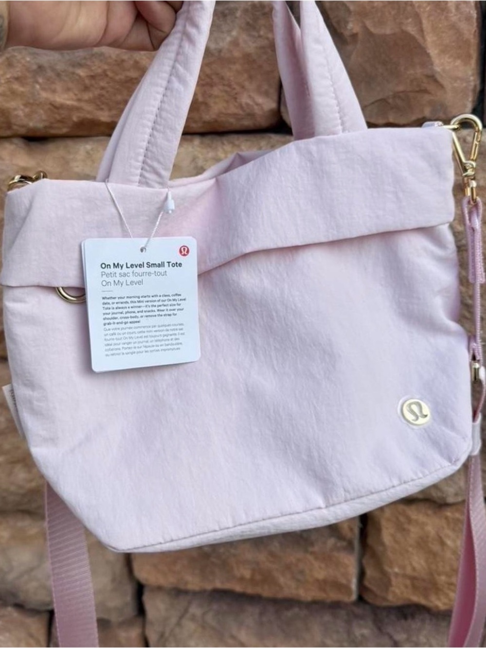 lululemon athletica On My Level Small Tote - Light Pink